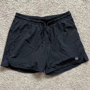 ALPHA FORWARD EVO SHORTS - Black, Large